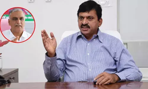 మీ ఫ్యూచర్ ఏంటో మీకే తెలియదు.. మీరు ఫ్యూచర్ సిటీని ఆపుతారా?..హరీశ్ రావుకు పొంగులేటి కౌంటర్