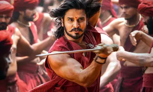 స్వయంభు అప్డేట్ ఇచ్చిన నిఖిల్.. నేనే దగ్గరుండి చూసుకుంటున్నా అంటూ పోస్ట్
