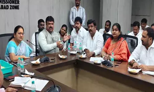 మెట్టుగూడ స్మశానవాటిక కబ్జాపై కాంగ్రెస్ ఫిర్యాదు
