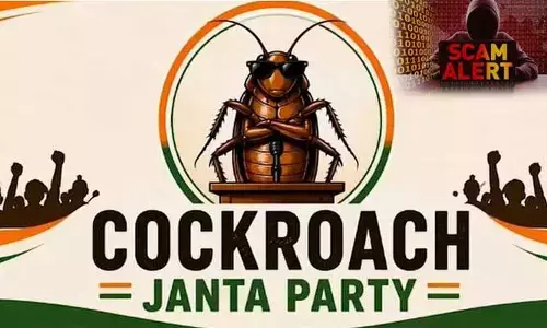 కాక్రోచ్ పార్టీ పేరుతో భారీ మోసం.. క్షణాల్లో బ్యాంకు ఖాతాలన్నీ ఖాళీ