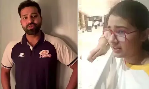 Viral: లేడీ ఫ్యాన్‌కు ‘సారీ’ చెప్పిన రోహిత్ శర్మ.. సామాజిక మాధ్యమాల్లో వైరల్!