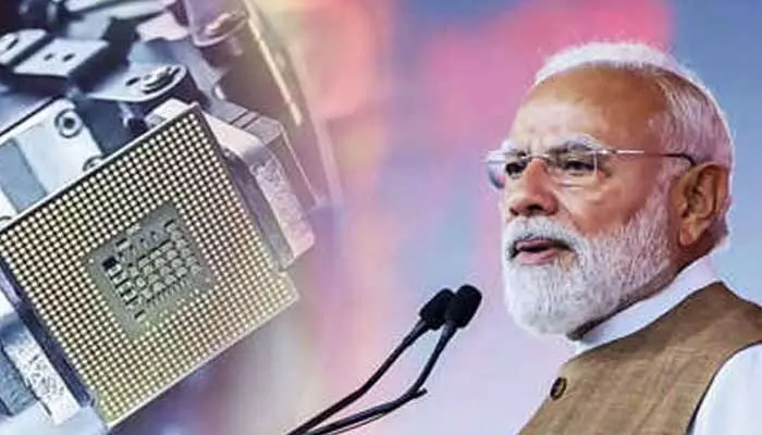 10 సెమీకండక్టర్ యూనిట్లు ప్రపంచాన్ని శాసించబోతున్నాయి: ప్రధాని మోడీ 10 సెమీకండక్టర్ యూనిట్లు ప్రపంచాన్ని శాసించబోతున్నాయి: ప్రధాని మోడీ