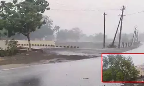 మైలవరంలో ఒక్కసారిగా భారీ వర్షం.. ప్రజలకు ఊపశమనం