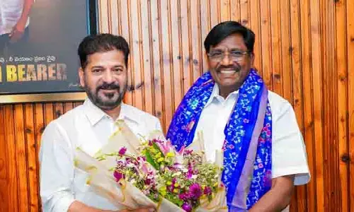 సీఎం రేవంత్ రెడ్డిని మర్యాదపూర్వకంగా కలిసిన తమిళనాడు మంత్రి పి.విశ్వనాథన్