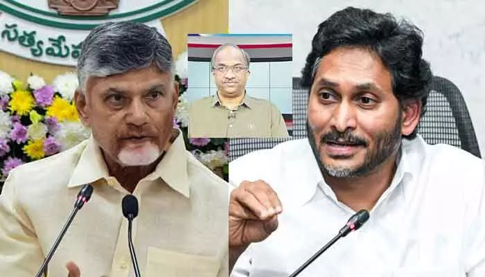 ప్రొ. నాగేశ్వర్పై కేసులా?.. ప్రశ్నిస్తే అరెస్టులా?: వైఎస్ జగన్ ప్రొ. నాగేశ్వర్పై కేసులా?.. ప్రశ్నిస్తే అరెస్టులా?: వైఎస్ జగన్