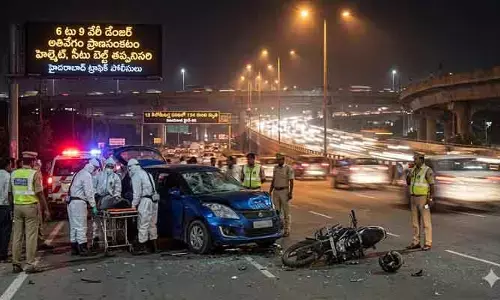హైదరాబాద్‌లో ఆ మూడు గంటల్లోనే భారీగా రోడ్డు ప్రమాదాలు