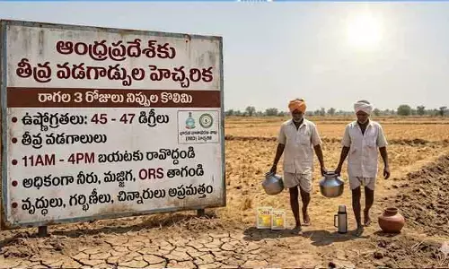 ఏపీకి వడగాల్పుల హెచ్చరిక.. 3 రోజుల పాటు నిప్పుల కొలిమిలా మారనున్న రాష్ట్రం