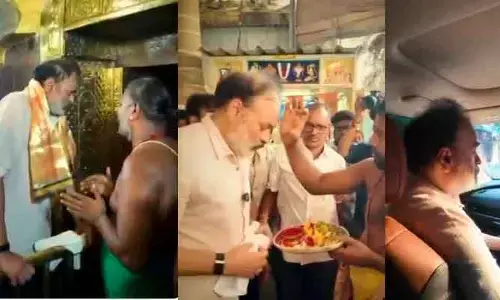 ఉత్తరాంధ్ర భద్రాద్రిని దర్శించుకున్న నాగబాబు