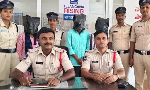 భర్తను చంపిన కేసులో భార్య, మరో ఇద్దరి అరెస్ట్..