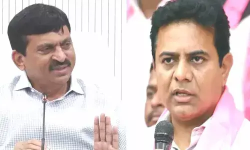 ఇందిరమ్మ ఇండ్లపై కేటీఆర్‌కు పొంగులేటి సవాల్