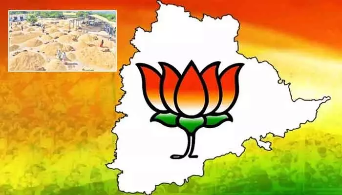 రైతు సమస్యలపై బీజేపీ పోరుబాట.. ధాన్యం కొనుగోలు కేంద్రాల్లో క్షేత్రస్థాయి పరిశీలన రైతు సమస్యలపై బీజేపీ పోరుబాట.. ధాన్యం కొనుగోలు కేంద్రాల్లో క్షేత్రస్థాయి పరిశీలన