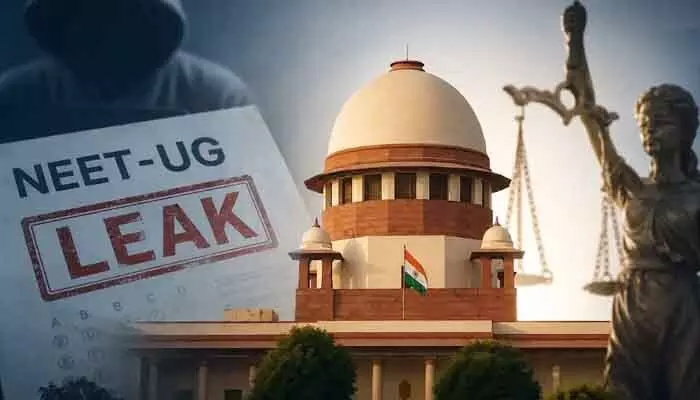 నిష్పక్షపాత విచారణ జరగాల్సిందే.. NEET (UG) లీకేజీపై సుప్రీంకోర్టు ఆగ్రహం నిష్పక్షపాత విచారణ జరగాల్సిందే.. NEET (UG) లీకేజీపై సుప్రీంకోర్టు ఆగ్రహం