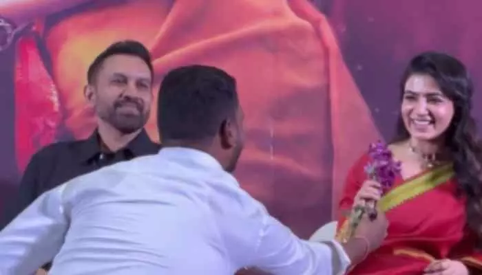 భర్త ముందే సమంతకు ప్రపోజ్ ? భర్త ముందే సమంతకు ప్రపోజ్ ?