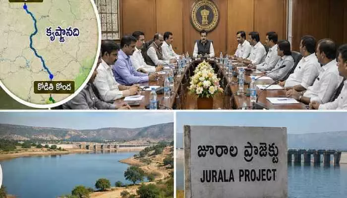 కృష్ణానదిపై మినీ బ్యారేజ్..ఏకంగా రూ.700 కోట్లతో ! కృష్ణానదిపై మినీ బ్యారేజ్..ఏకంగా రూ.700 కోట్లతో !