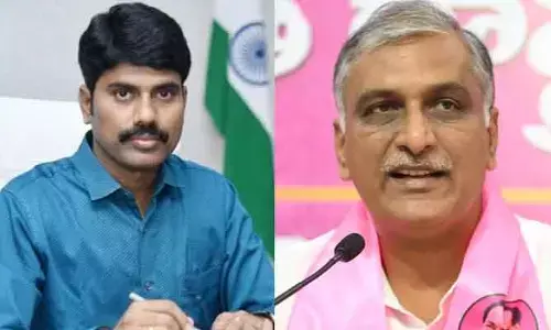 పెద్దషాపూర్ భూములపై హైకోర్టులో ‘స్టేటస్ కో’.. హరీష్ రావు ఆరోపణలకు కలెక్టర్ కౌంటర్