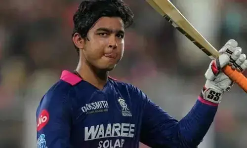 వైభ‌వ్ సెంచ‌రీ మిస్‌..SRH టార్గెట్ ఎంతంటే ?
