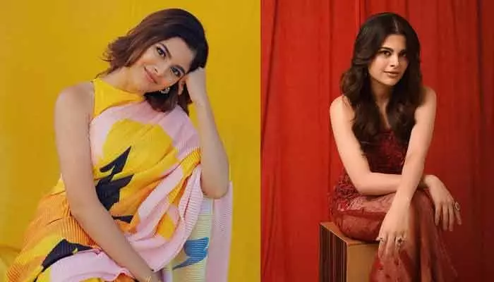 ఒకేసారి ఐదు క్రేజీ ప్రాజెక్ట్స్ కన్ఫర్మ్.. లైనప్తో నెటిజన్ల మైండ్ బ్లాక్ చేస్తున్న యంగ్ బ్యూటీ సంజనా! ఒకేసారి ఐదు క్రేజీ ప్రాజెక్ట్స్ కన్ఫర్మ్.. లైనప్తో నెటిజన్ల మైండ్ బ్లాక్ చేస్తున్న యంగ్ బ్యూటీ సంజనా!