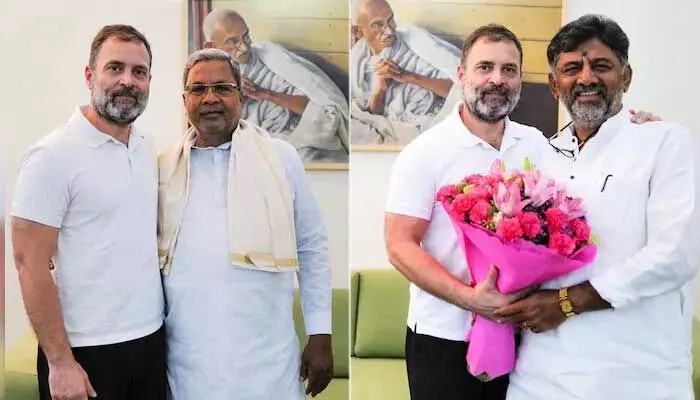 రేపే సిద్ధరామయ్య రాజీనామా!.. ఏకైక ఓబీసీ సీఎంను పక్కన పెట్టబోతున్న కాంగ్రెస్.. తెరపైకి కేరళ మోడల్? రేపే సిద్ధరామయ్య రాజీనామా!.. ఏకైక ఓబీసీ సీఎంను పక్కన పెట్టబోతున్న కాంగ్రెస్.. తెరపైకి కేరళ మోడల్?