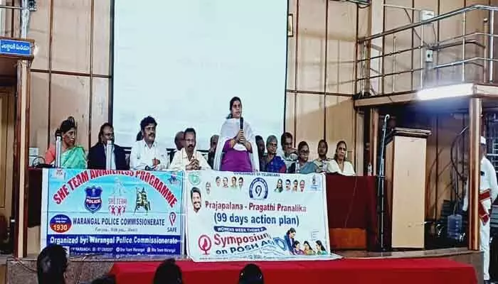 పని ప్రదేశాల్లో మహిళలకు సురక్షితమైన వాతావరణం ప్రతి సంస్థ కల్పించాలి పని ప్రదేశాల్లో మహిళలకు సురక్షితమైన వాతావరణం ప్రతి సంస్థ కల్పించాలి