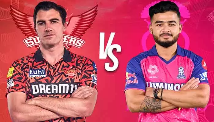 SRH Vs RR: హై-వోల్టేజ్ ‘ఎలిమినేటర్’ మ్యాచ్.. టాస్ గెలిచిన సన్రైజర్స్ SRH Vs RR: హై-వోల్టేజ్ ‘ఎలిమినేటర్’ మ్యాచ్.. టాస్ గెలిచిన సన్రైజర్స్