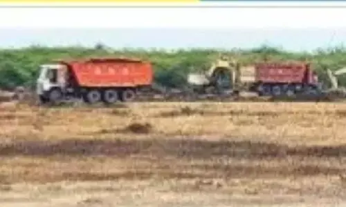 అనుమతి కొంత తవ్వేది అంతా.. మట్టి తరలింపులో నిబంధనలకు పాతర