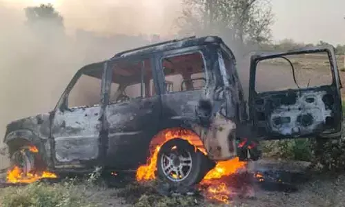ఘోర ప్రమాదం.. నలుగురు సజీవదహనం