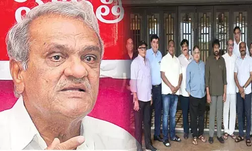 వాటాలు పంచుకోవడం కోసం చర్చించారా?.. చిరంజీవితో ప్రొడ్యూసర్ల సమావేశంపై సీపీఐ నారాయణ ఫైర్