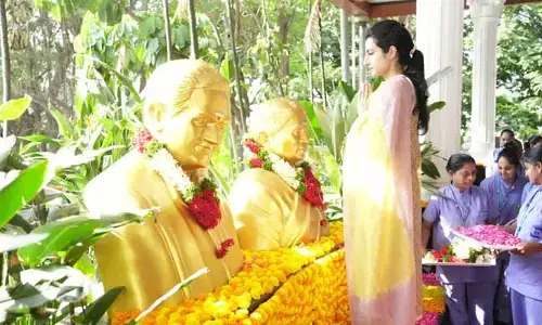 ఎన్టీఆర్ జయంతి వేళ.. నారా బ్రాహ్మిణి భావోద్వేగం