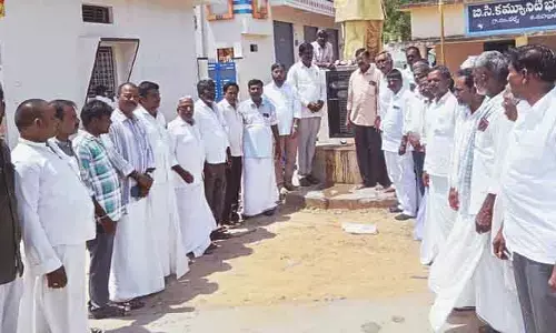 ఎన్టీఆర్ నిర్ణ‌యాలు దేశానికే ఆద‌ర్శం : కాంగ్రెస్ అధ్య‌క్షుడు బీసం చెన్న‌య్య సాగ‌ర్