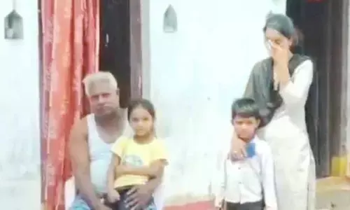 మా భ‌ర్త‌ను ఇండియాకి ర‌ప్పించండి