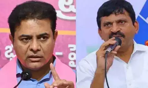సవాళ్లు చేయడం, పారిపోవడం కాంగ్రెస్ నేతలకు అలవాటే : కేటీఆర్