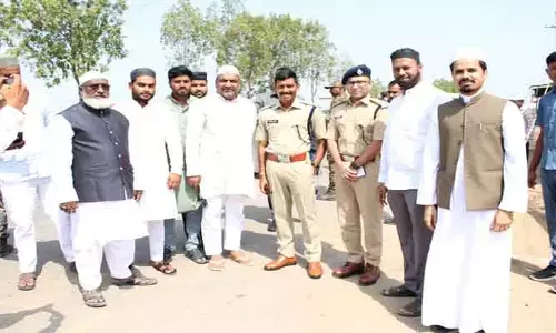 బక్రీద్ పండుగ బందోబస్తు ఏర్పాట్లను పర్యవేక్షించిన పోలీస్ కమిషనర్