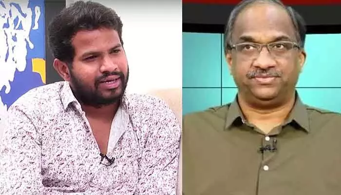 ప్రొఫెసర్ నాగేశ్వర్ను అనడంలో తప్పేముంది: హైపర్ ఆది ప్రొఫెసర్ నాగేశ్వర్ను అనడంలో తప్పేముంది: హైపర్ ఆది
