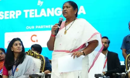 మేడిన్ తెలంగాణ.. మేడ్ బై ఉమెన్ : మంత్రి సీతక్క