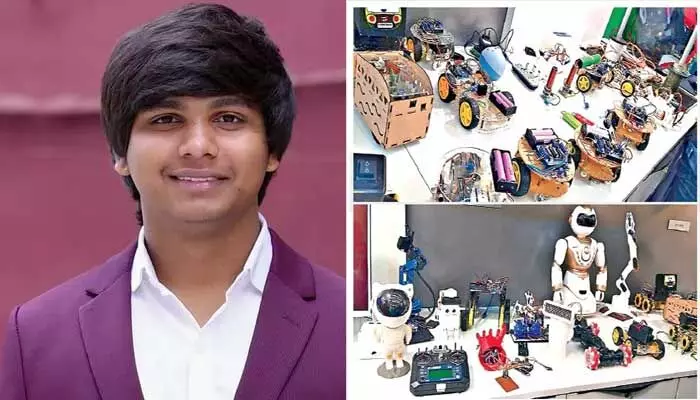 ఫోర్బ్స్ జాబితాలో హైదరాబాద్ కుర్రాడు ఫోర్బ్స్ జాబితాలో హైదరాబాద్ కుర్రాడు