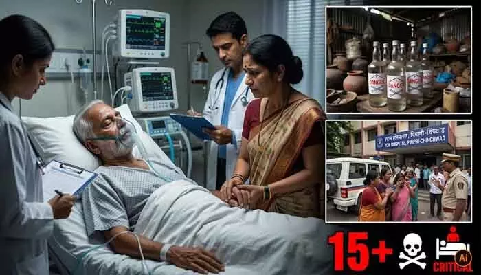 కల్తీ మద్యం తాగి 15 మంది మృతి.. పలువురి పరిస్థితి అత్యంత విషమం కల్తీ మద్యం తాగి 15 మంది మృతి.. పలువురి పరిస్థితి అత్యంత విషమం