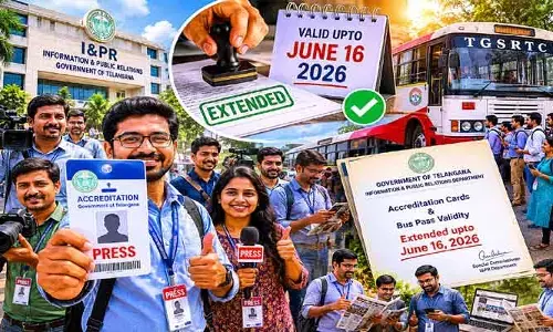 జర్నలిస్టులకు అలర్ట్.. బస్ పాస్‌లు, అక్రిడిటేషన్ కార్డుల గడువు పొడిగింపు