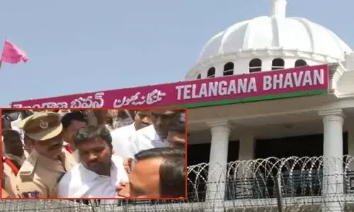 బాల్క సుమన్ అరెస్టుకు రంగం సిద్ధం.. తెలంగాణ భవన్ వద్ద టెన్షన్ టెన్షన్