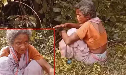 అమానుషం.. మూడు రోజుల పాటు ముళ్లపొదల్లోనే వృద్ధురాలు