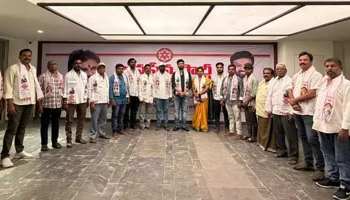 తెలంగాణ జనసేనలో భారీగా చేరికలు తెలంగాణ జనసేనలో భారీగా చేరికలు