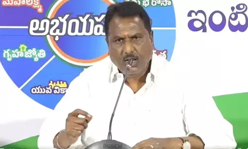 నేను దేనికి అంటే దానికి సిద్ధం..  కేటీఆర్‍కు మంత్రి అడ్లూరి చాలెంజ్