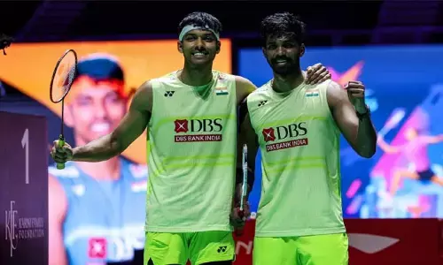 Badminton : సింగపూర్ ఓపెన్ నెగ్గిన సాత్విక్ జోడీ.. రెండేళ్ల టైటిల్ నిరీక్షణకు తెర