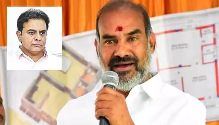 KTR రైతుల విషయంలో దుష్ప్రచారం మానుకో: ప్రభుత్వ విప్ ఆది శ్రీనివాస్ కౌంటర్ KTR రైతుల విషయంలో దుష్ప్రచారం మానుకో: ప్రభుత్వ విప్ ఆది శ్రీనివాస్ కౌంటర్
