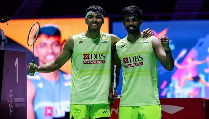 Badminton : సింగపూర్ ఓపెన్ నెగ్గిన సాత్విక్ జోడీ.. రెండేళ్ల టైటిల్ నిరీక్షణకు తెర Badminton : సింగపూర్ ఓపెన్ నెగ్గిన సాత్విక్ జోడీ.. రెండేళ్ల టైటిల్ నిరీక్షణకు తెర