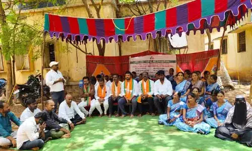 వీవోఏల సమ్మెకు బీజేపీ మద్దతు.. ప్రభుత్వం పై రామేశ్వర్ రెడ్డి ఫైర్
