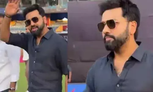 అదిరిపోయే లుక్ లో హిట్ మ్యాన్‌ రోహిత్ శర్మ