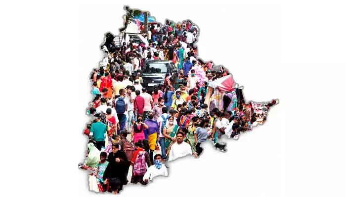 జనగణనలో భారీ సంఖ్యలు.. 4 కోట్లు దాటిన తెలంగాణ జనాభా? జనగణనలో భారీ సంఖ్యలు.. 4 కోట్లు దాటిన తెలంగాణ జనాభా?