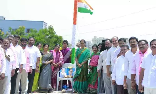 అమరవీరుల త్యాగాల ఫలితమే తెలంగాణ రాష్ట్రం ఏర్పాటు