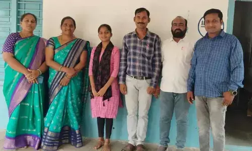 ​ ప్రభుత్వ పాఠశాల విద్యార్థిని ఘనత