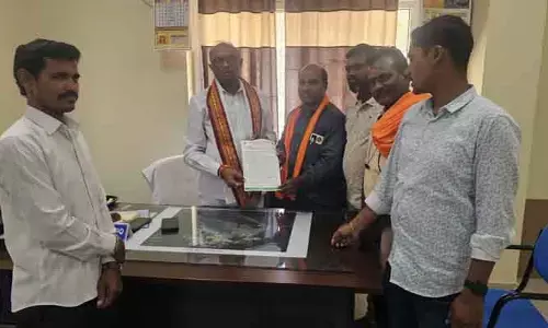 కొండగట్టులో అక్రమాలపై బీజేపీ గళం